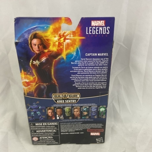 Marvel Captain Marvel Legends Series 6” Captain Marvel Disney Action Figure - Picture 5 of 5